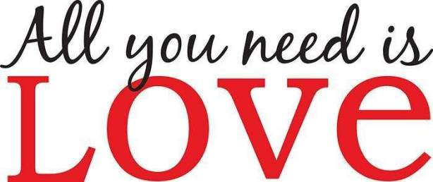 All you need is love Offre spéciale